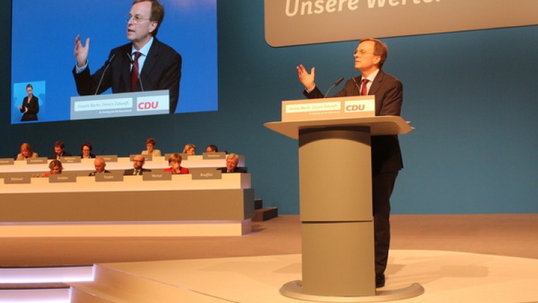 Thomas Rachel MdB auf CDU Parteitag: Orientierung in schwierigen Zeiten