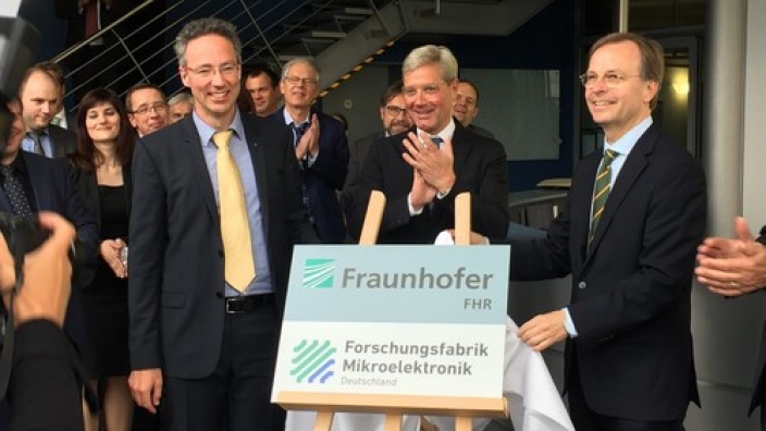 Startschuss für Forschungsfabrik Mikroelektronik Deutschland am Fraunhofer FHR