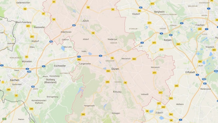 Städte und Gemeinden aus dem Wahlkreis Düren