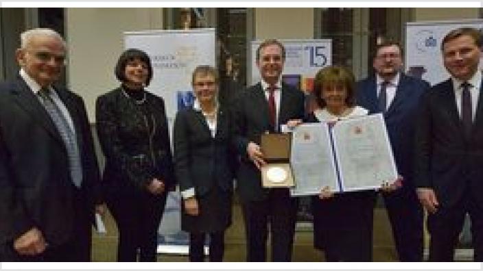 Verleihung der „Abraham Geiger Plakette” an den EAK-Bundesvorsitzenden Thomas Rachel MdB