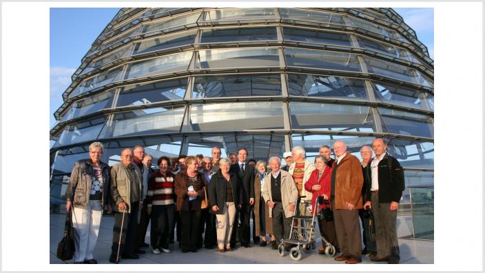 Parkinson bekämpfen - Betroffene sprachen mit ihrem Bundestagsabgeordneten